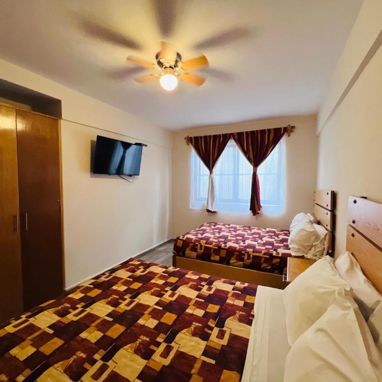 Hotel Meson de Sara - Doppelzimmer mit 2 Doppelbetten - 6