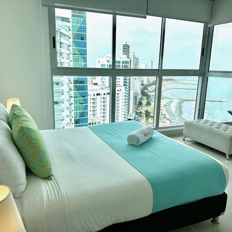 U-GO Murano Elite Building Bocagrande Oceanfront - Apartment with Balcony - 4