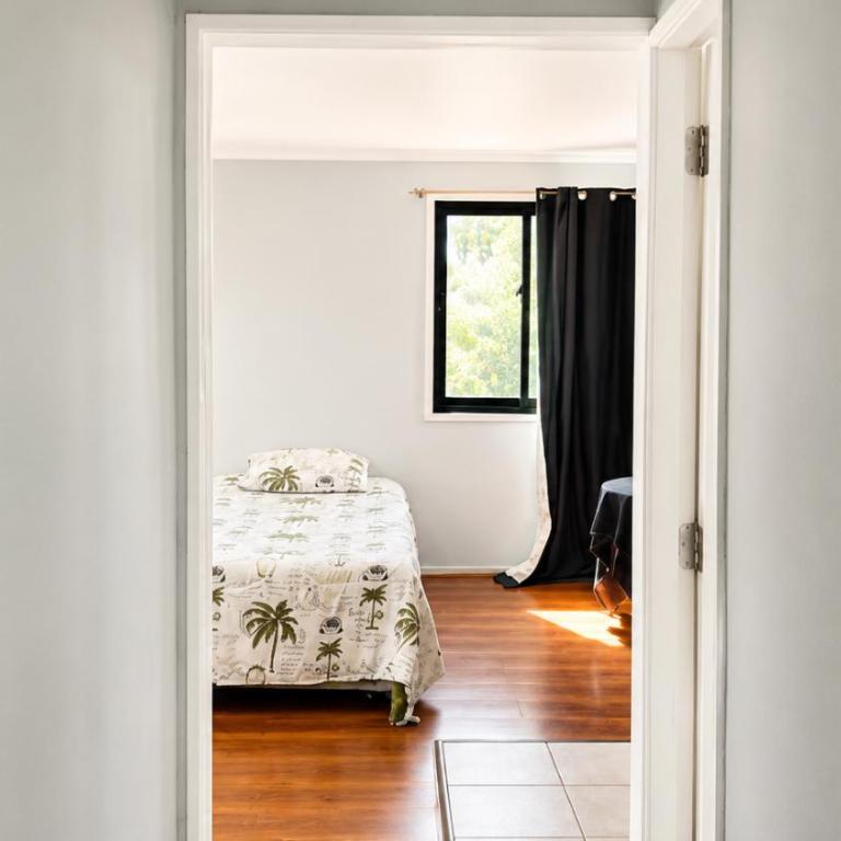 Departamento Cerca Movistar Arena - One-Bedroom Apartment with Park View - 4