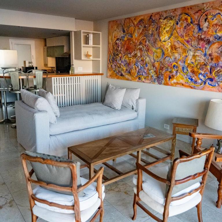Depto Malecon - Depto a una cuadra del mar con amenities para 4 PAX en Playa Chica, Mar del Plata - Hola Sur - Apartamento de 2 dormitorios - 4