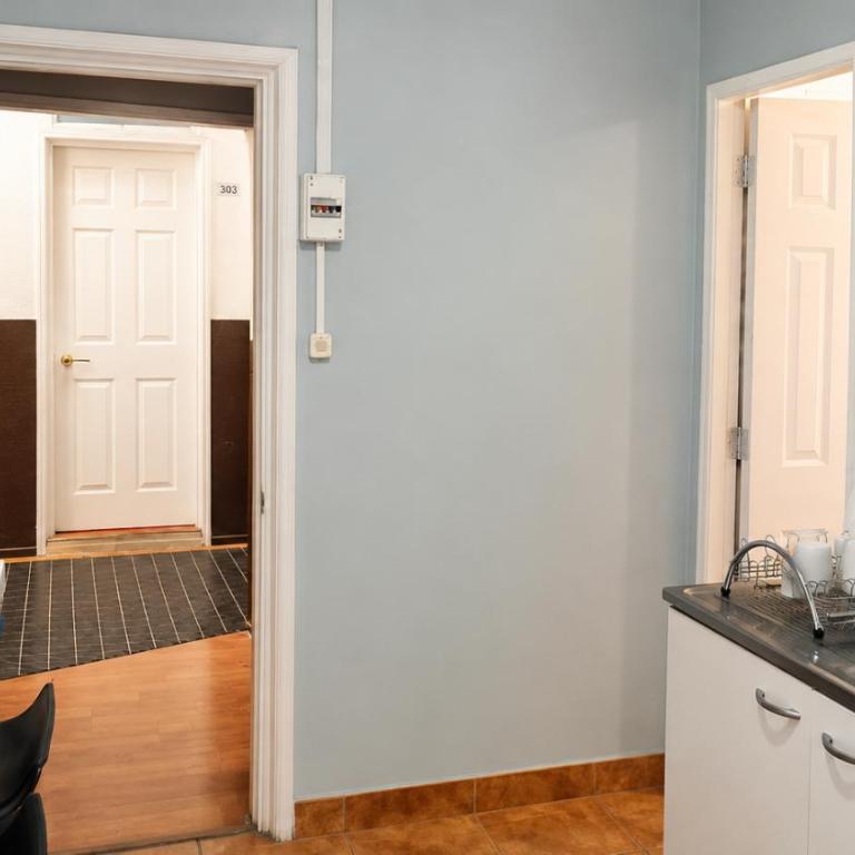 Departamento Cerca Movistar Arena - One-Bedroom Apartment with City View - 6