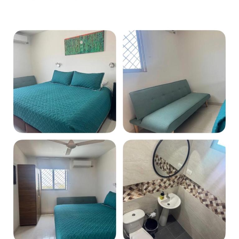 Hostel La Catalina Plus - frente al mar - Eight-Bedroom House - 9