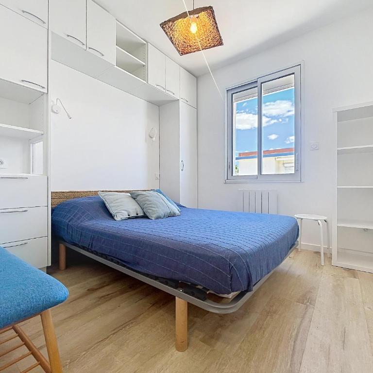 Palavas: Appart rénové F3 climatisé avec parking, 1ère ligne, accès plage, idéal pour 4 pers. - Appartement 2 Chambres - 11