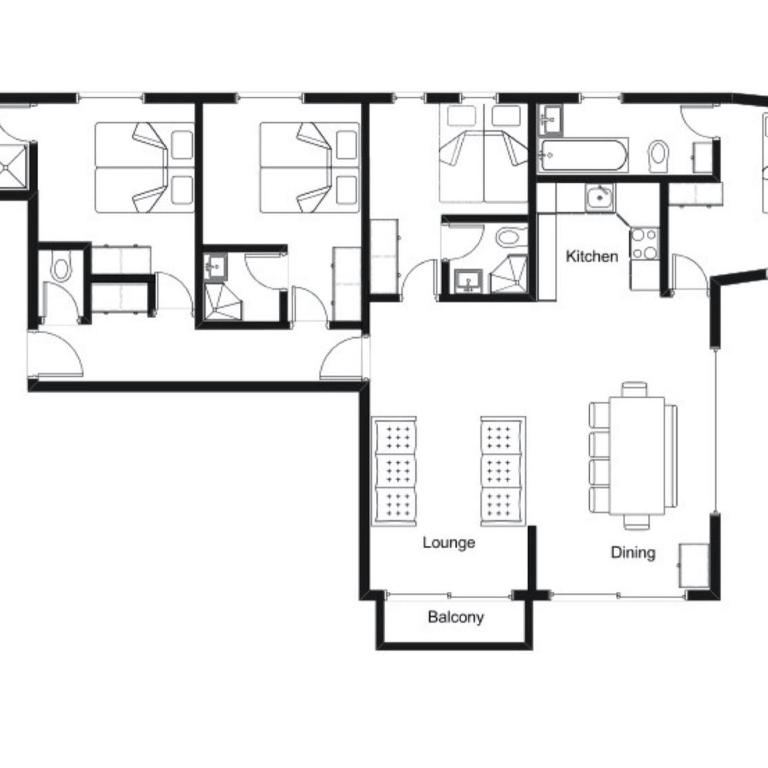 Appartement spacieux proche des pistes - 8 pers. - FR-1-518-177 - Apartamento - 16
