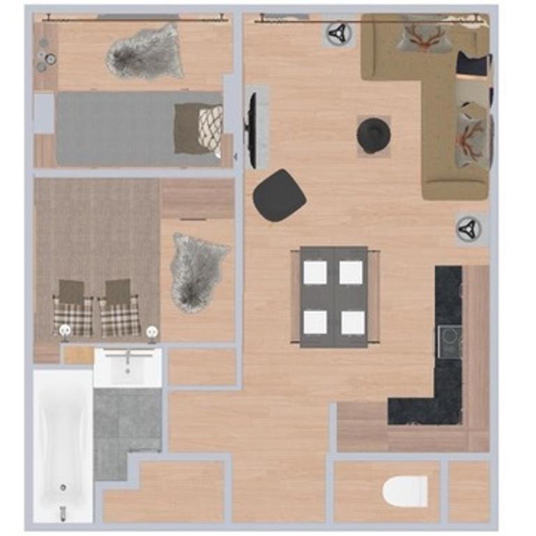 Appartement moderne - 4 pers. - FR-1-518-195 - Apartment - 13