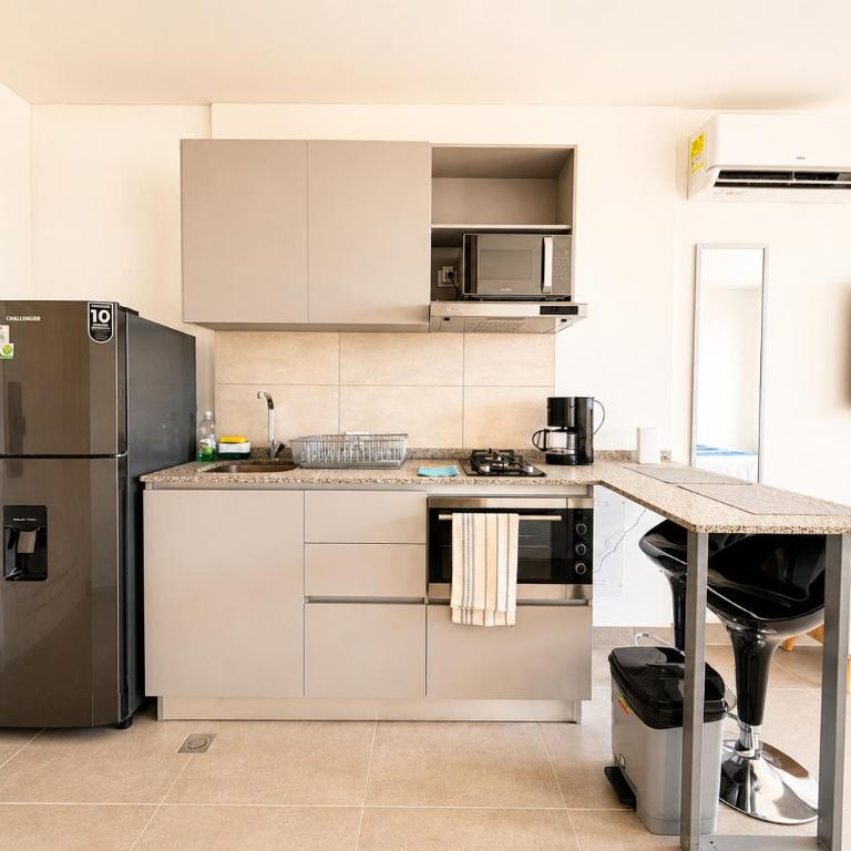 Alojamiento entero, condominio en Santa Marta - One-Bedroom Apartment - 2