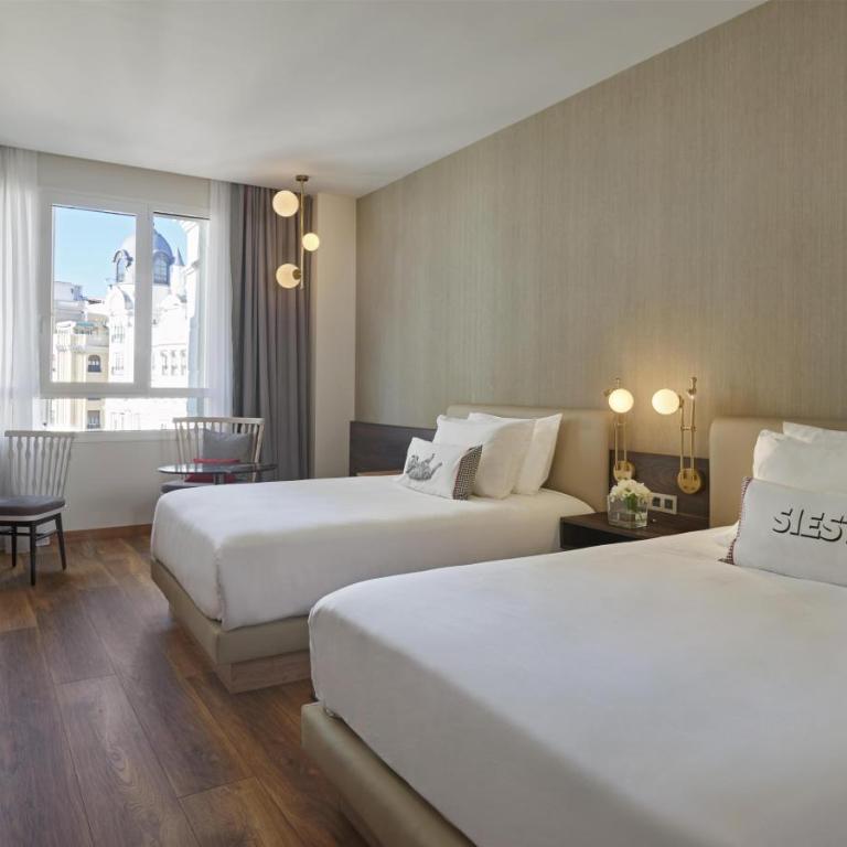 Hyatt Centric Gran Via Madrid - Chambre Double avec 2 Lits Doubles - 2