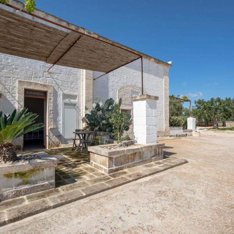 Masseria Lamapecora - Camera Matrimoniale con Vista Giardino - 12