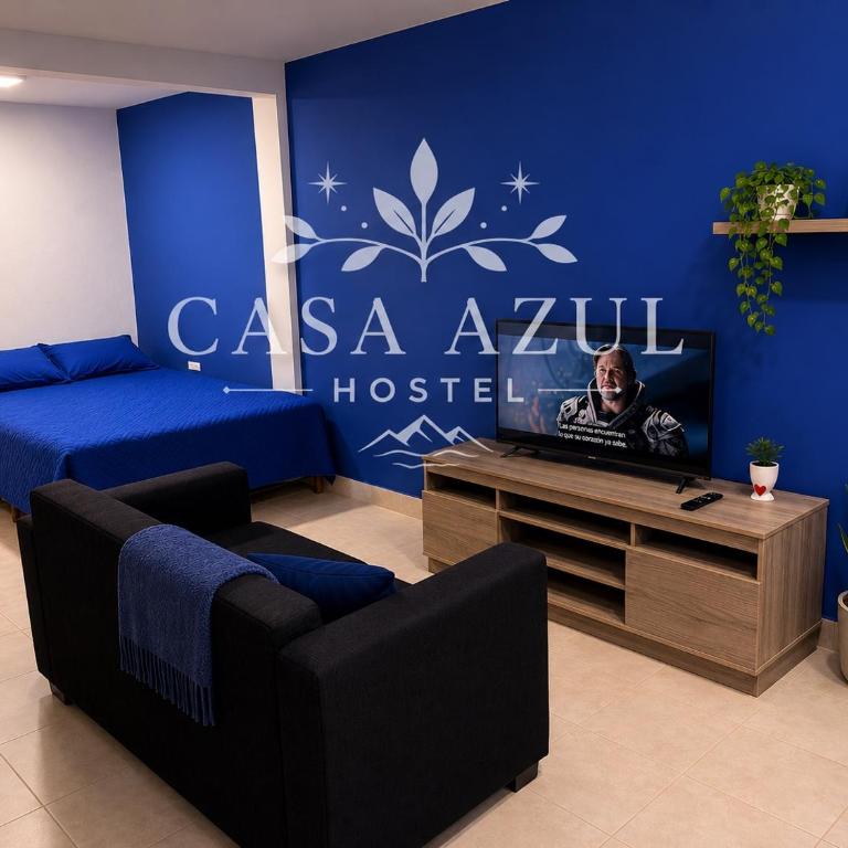 Casa Azul - Habitación Doble con baño privado - 1