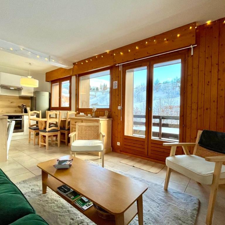 Appartement vue montagne & pistes à Combloux - Appartement - 1