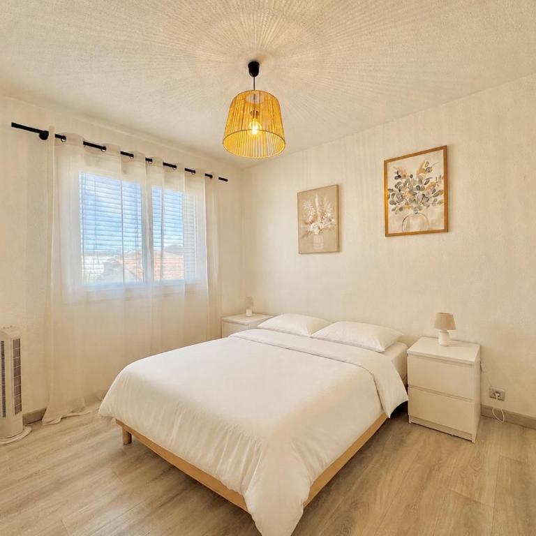 T3 Lumineux - Proche plage, Parking Privé - 6 pers - Apartment mit 2 Schlafzimmern - 5