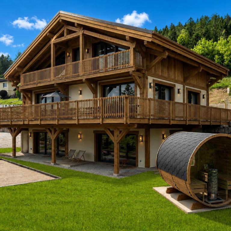 Chalet Le Cocon des Marmottes Vue Imprenable Confort Haut de Gamme & Services sur Mesure - Chalet - 1