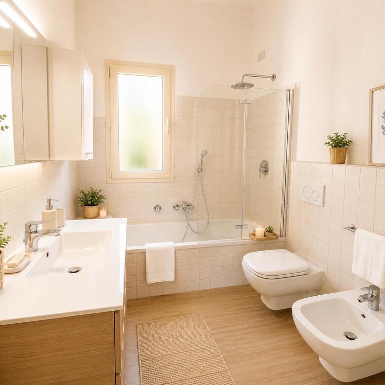 Villa with garden, beach 100 meters away, BBQ and AC - Two-Bedroom Apartment - 6