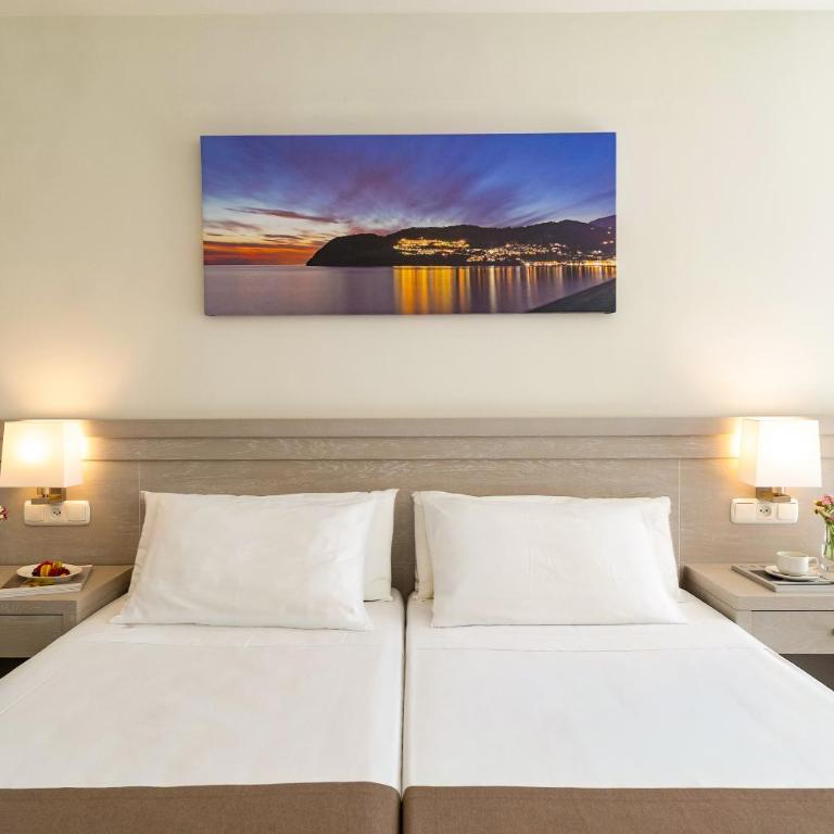 Hotel Helios Costa Tropical - Habitación Doble Estándar con vistas laterales al mar - 2 camas - 4
