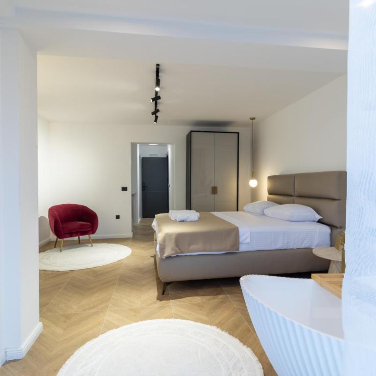Porto Bruno Luxury Apartments Ulcinj - Deluxe Double Room with Bath - 3