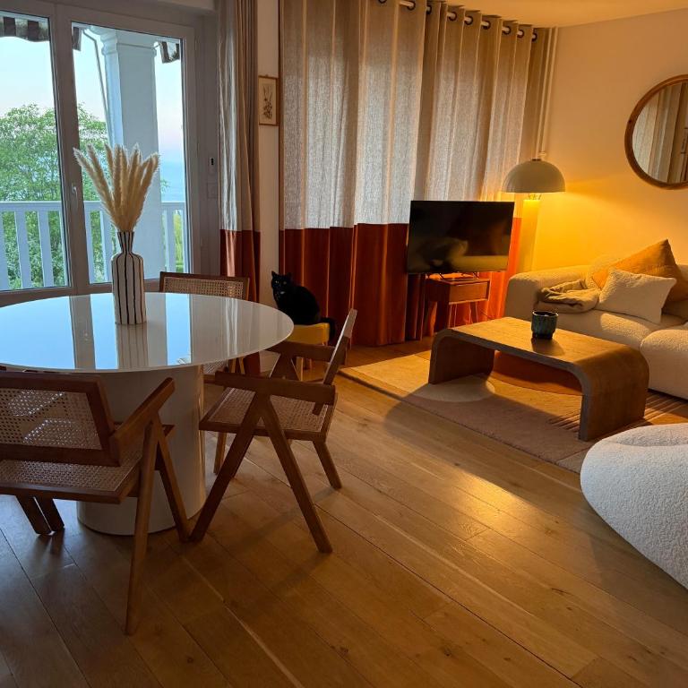 Vue mer exceptionnelle Terrasse Parking - La Marée Douce - Appartamento con 1 Camera da Letto - 7