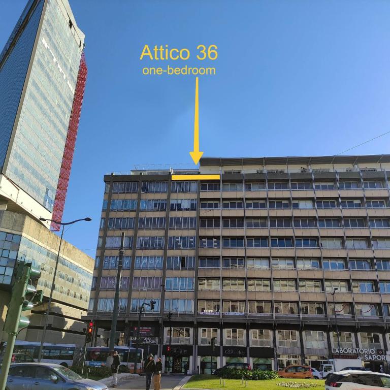 Attico 36 e 49 con terrazza vista mare e parcheggio grande - One-Bedroom Apartment with Sea View and Terrace - 38