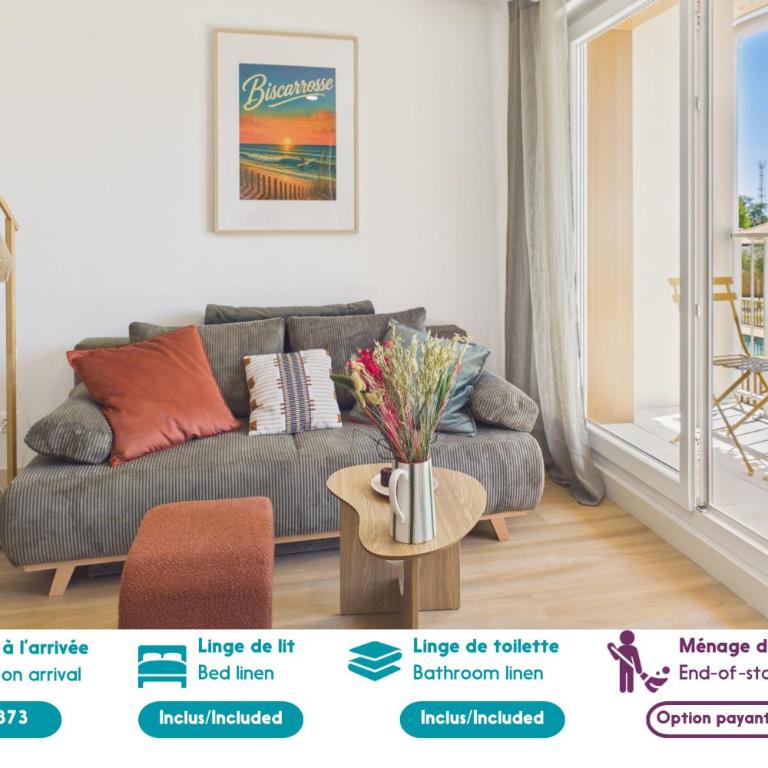 Le Switch - appartement pour 4 - piscine commune - Appartement - 4