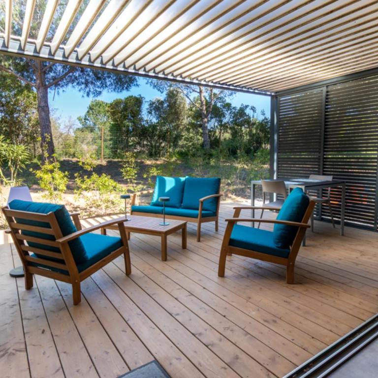 Delya, chalet confort, climatisation, piscine - Chalet 3 Chambres - 21