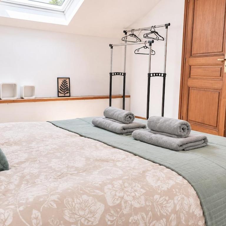 Large cozy lodge 2 bedrooms 2 bathrooms Terrace - Two-Bedroom House - 23