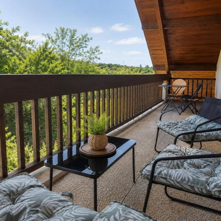 Large cozy lodge 2 bedrooms 2 bathrooms Terrace - Two-Bedroom House - 30