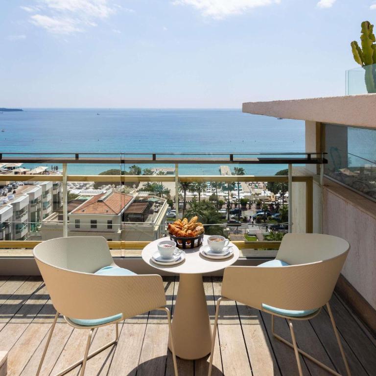 Mondrian Cannes - Chambre Panoramique - Terrasse - Vue Mer - 6