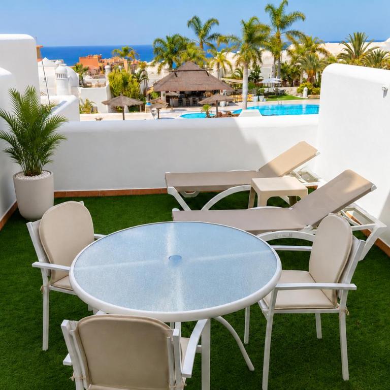 Acogedor dúplex 8B con amplia terraza y vistas al mar - Apartment mit 2 Schlafzimmern - 1