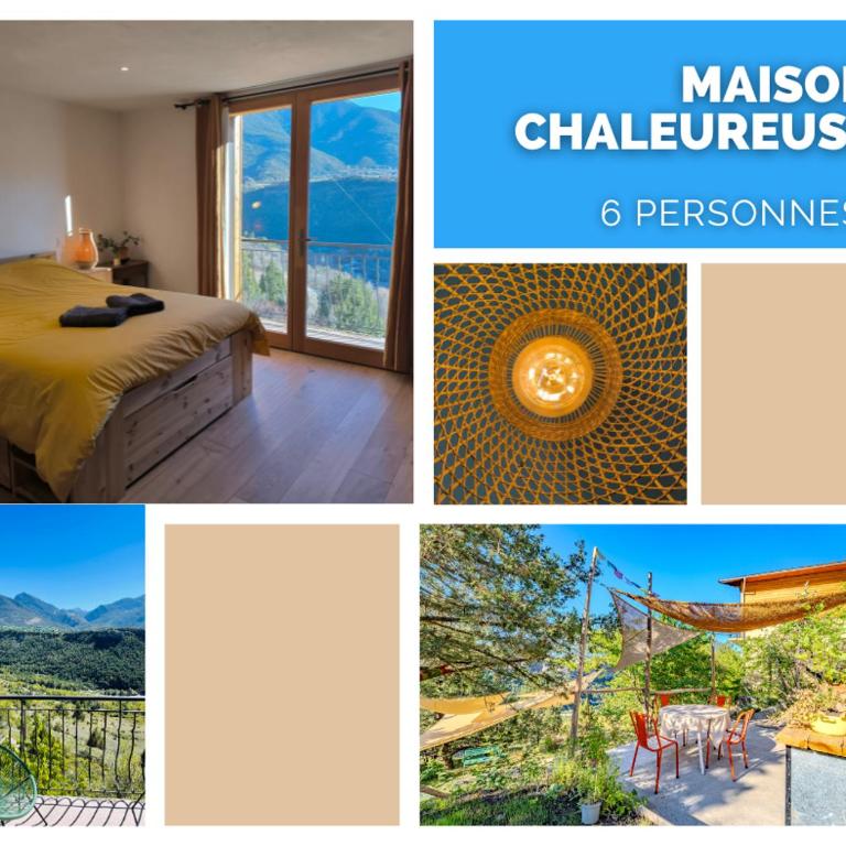 Très belle maison spacieuse et lumineuse, vue sur la station de Risoul et de Vars - Eygliers - Chalet 2 Chambres - 5