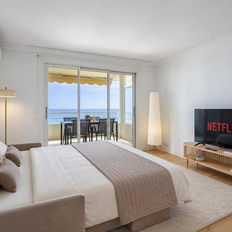 Exceptional 2 bedroom apartment with AC WiFi, sea vies and parking in Nice - Appartement 1 Chambre - 7