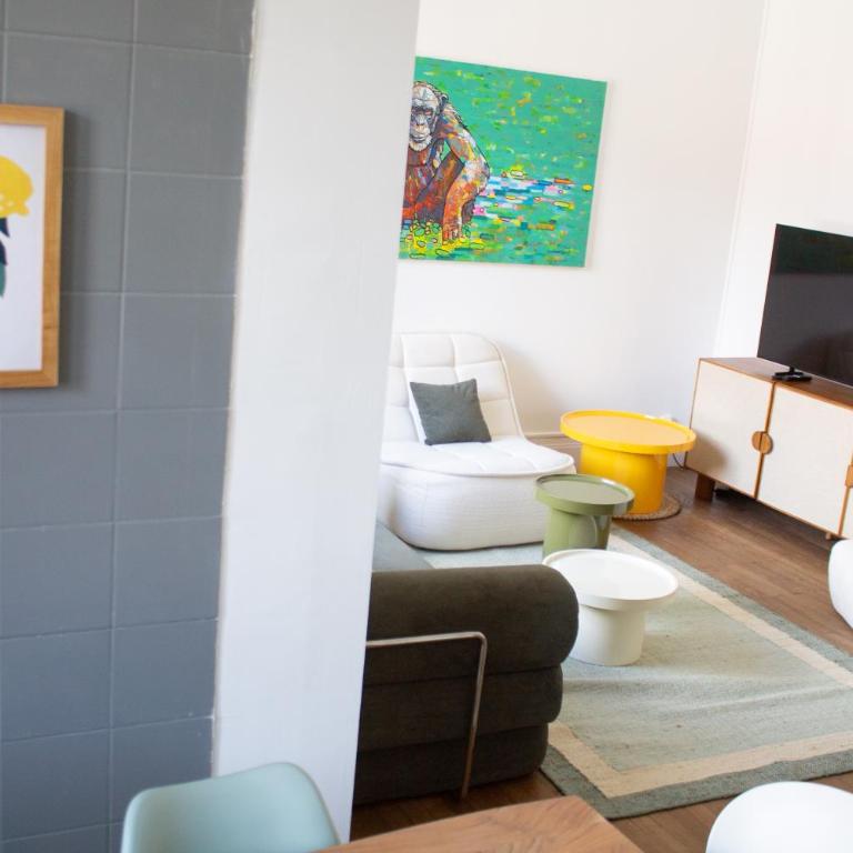 Avocado - Garage inclus - T3 - 96m2 - lumineux - Centre ville tout à pied - Apartment mit 2 Schlafzimmern - 45