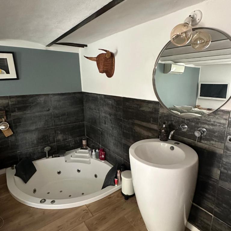 Belle maison de caractère au calme piscine - Villa - 20