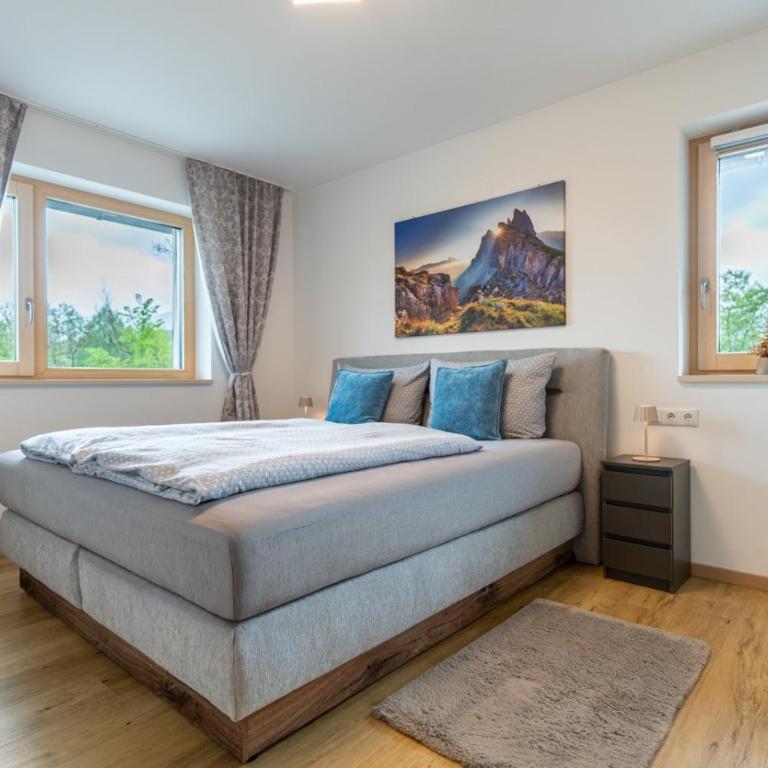 FeWo Iller im Allgäu - Apartment mit 1 Schlafzimmer, Balkon und Bergblick - 10