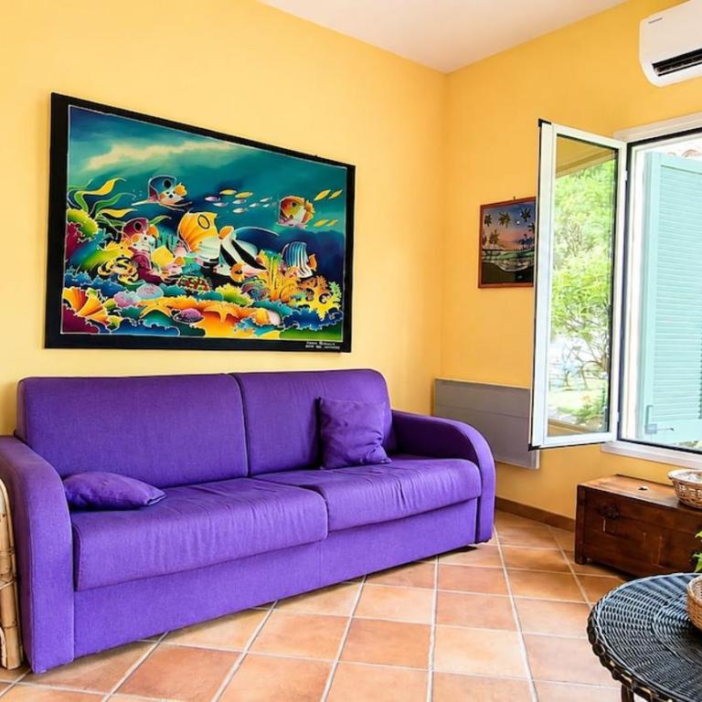 Provençal gem - large garden in Beaulieu - 6min walk to the beach - Appartement 2 Chambres - 18