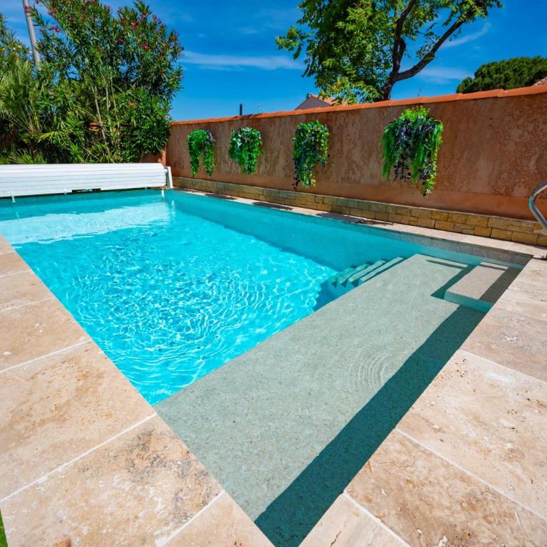 MA VILLA DU SUD Piscine privée chauffée avril fin octobre - Borne électrique - 3 chambres 2 WC 3 CLES CLEVACANCES - Villa 3 Chambres - 1