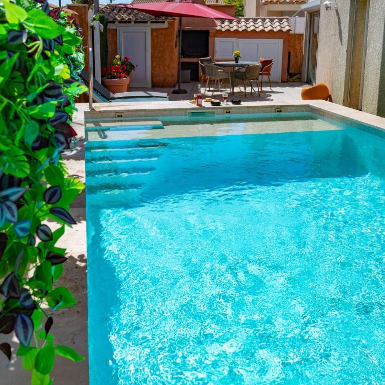 MA VILLA DU SUD Piscine privée chauffée avril fin octobre - Borne électrique - 3 chambres 2 WC 3 CLES CLEVACANCES - Villa 3 Chambres - 6