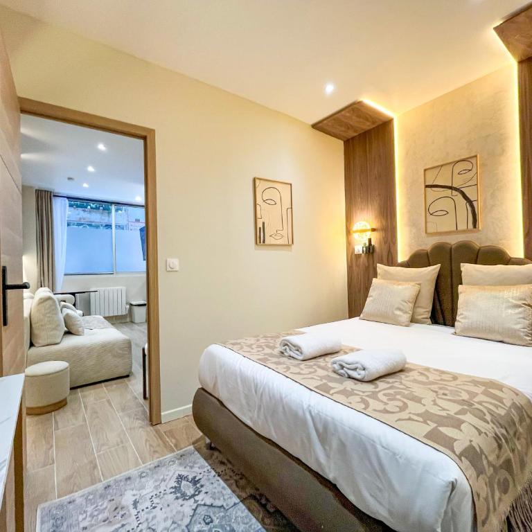 Urban Flat 227 - Appartement 1 chambre pour 4 Montorgueil Basfour - Apartment - 12