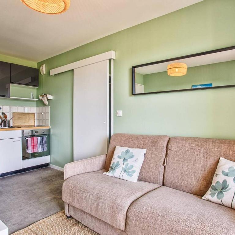 cabourg plage, cabourg, 1 chambre avec bacon et acces plage - Apartamento de 1 dormitorio con balcón - 6