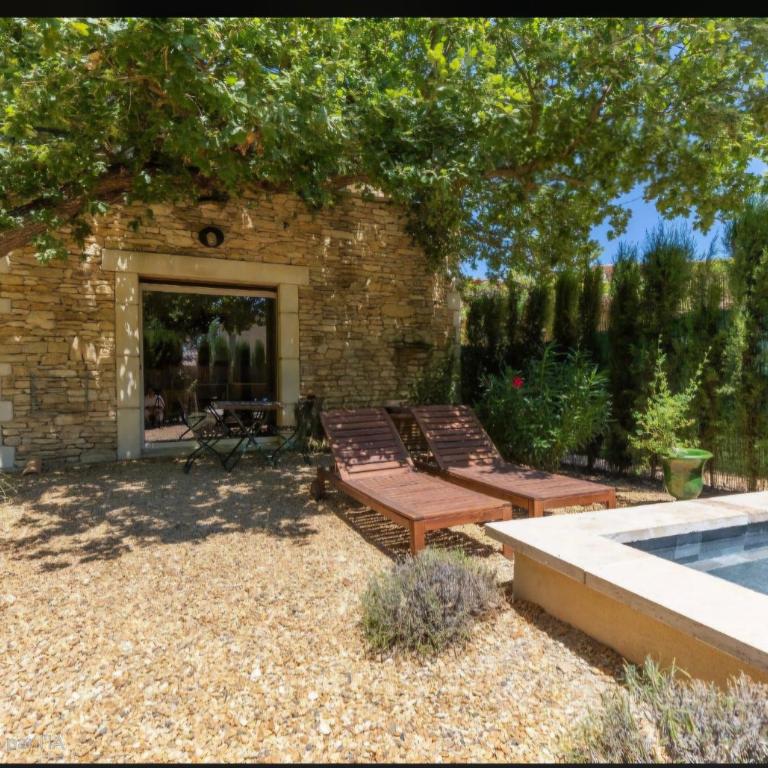 Lou Gordoletto et piscine privée - Apartamento Estudio - 1
