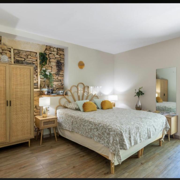 Lou Gordoletto et piscine privée - Apartamento Estudio - 9