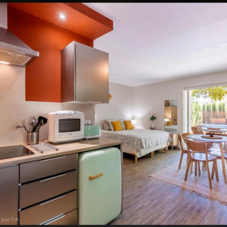 Lou Gordoletto et piscine privée - Apartamento Estudio - 5