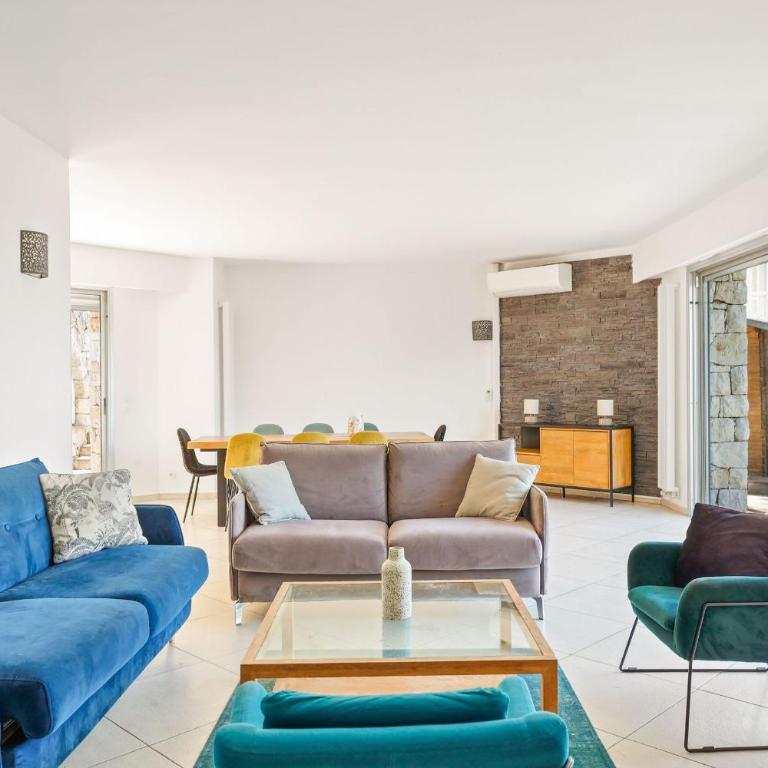 Villa d'Exception avec Vue Mer Panoramique - Antibes - Appartement - 22