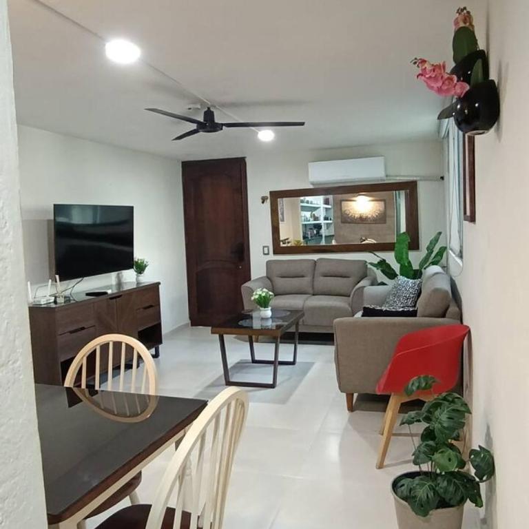 Departamento Centrico Cancun 4 personas con estacionamiento - Apartamento - 75