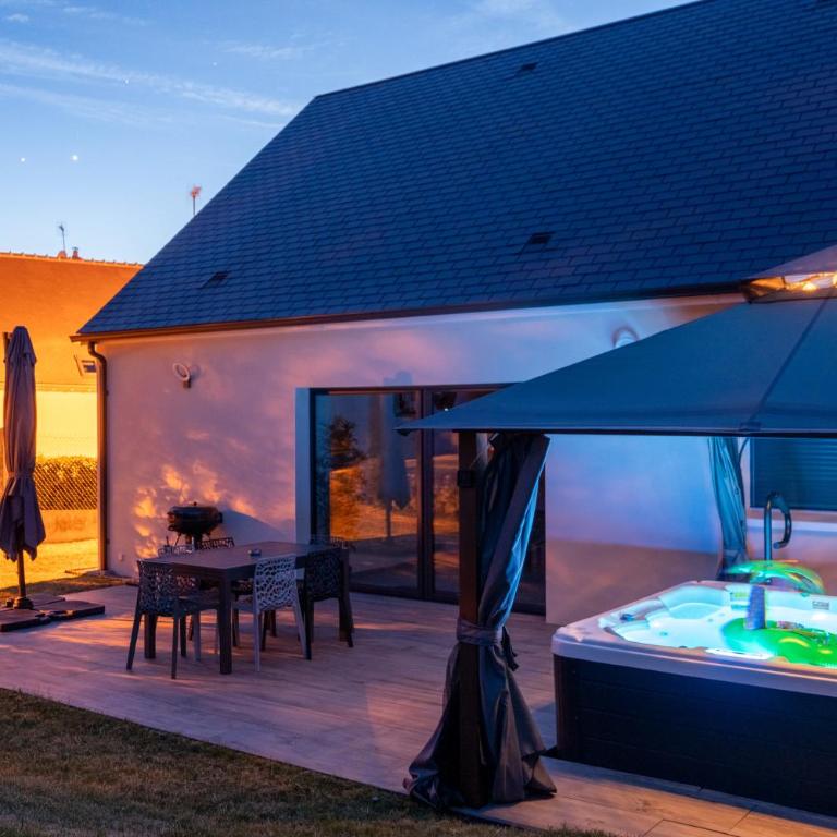 SPA Privatif Couvert - 6 pers - Beauval & Châteaux - La Sablonnière - Three-Bedroom House - 49