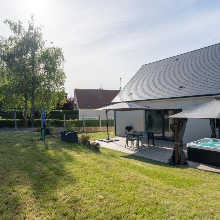 SPA Privatif Couvert - 6 pers - Beauval & Châteaux - La Sablonnière - Three-Bedroom House - 4