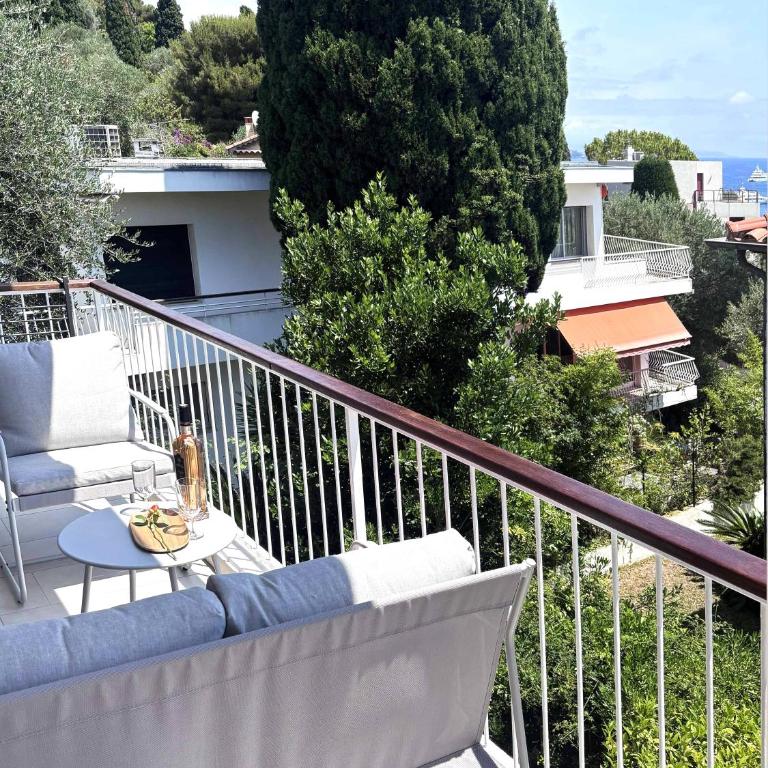 Appartement Vue Mer Terrasse Cap Ferrat Climatisé Plages - Apartamento de 1 dormitorio - 22