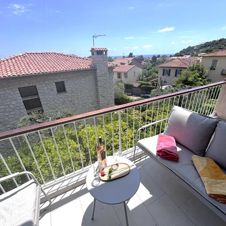 Appartement Vue Mer Terrasse Cap Ferrat Climatisé Plages - Apartamento de 1 dormitorio - 23