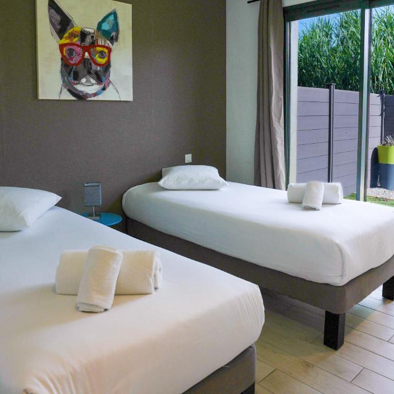 Résidence Pierre & Vacances Premium Vesna Rossa - Villa mit 3 Schlafzimmern, Klimaanlage, eigenem 7 m langem Pool und Garten (6 Erwachsene) - 3
