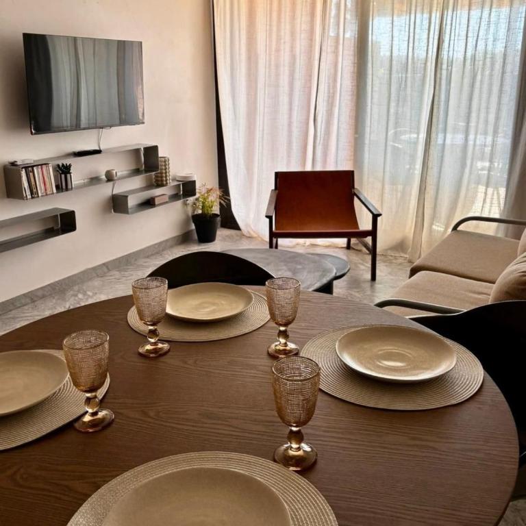 Rare à Cannes Apt 2 ch jardin privé face à la mer - Apartment mit 2 Schlafzimmern, Terrasse und Meerblick - 5