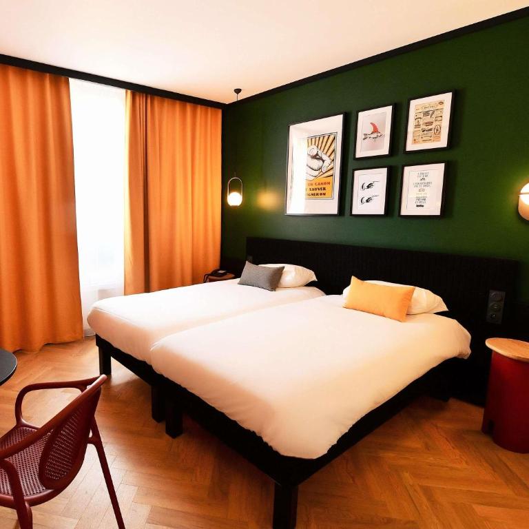 ibis Styles Dijon Central - Chambre Lits Jumeaux Standard - 1