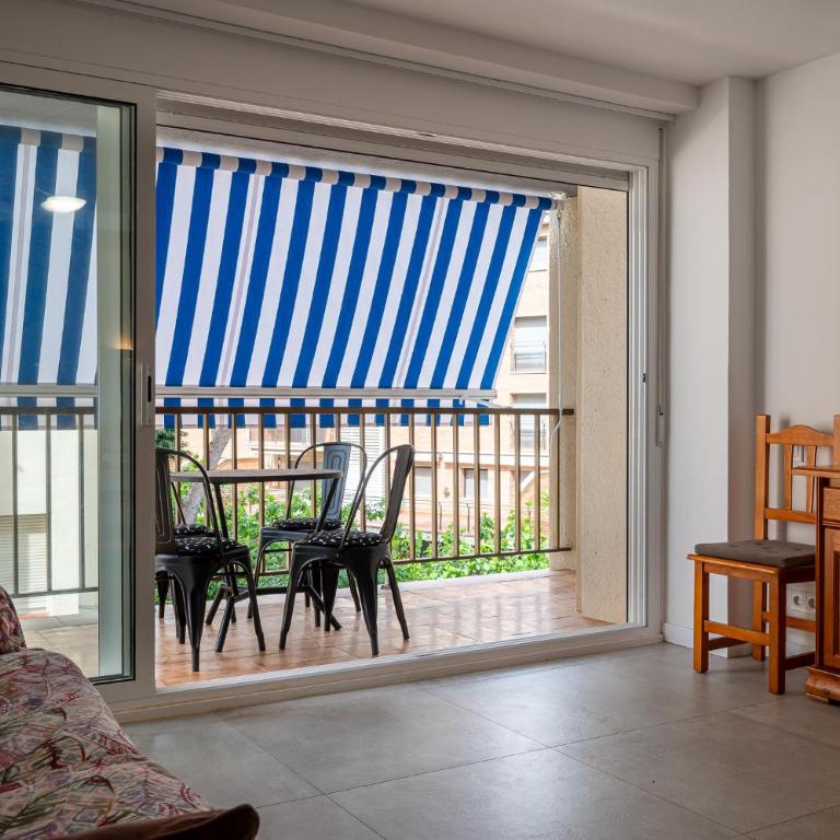 AT129 Apartamento en primera línea de la playa - Apartment mit 2 Schlafzimmern - 3